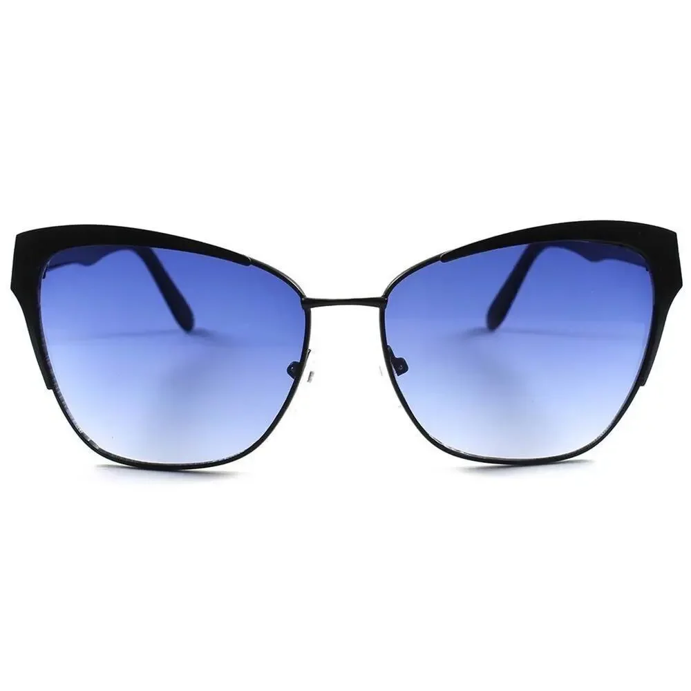 Blue Lens Classic Vintage Retro Style Fashion Womens Cat Eye Hot Sunglasses